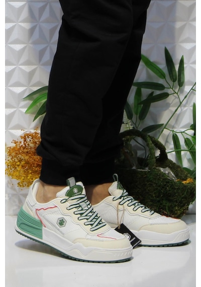 Lumberjack Mezzy Beyaz Rahat Sneaker Erkek Spor Ayakkabı 001
