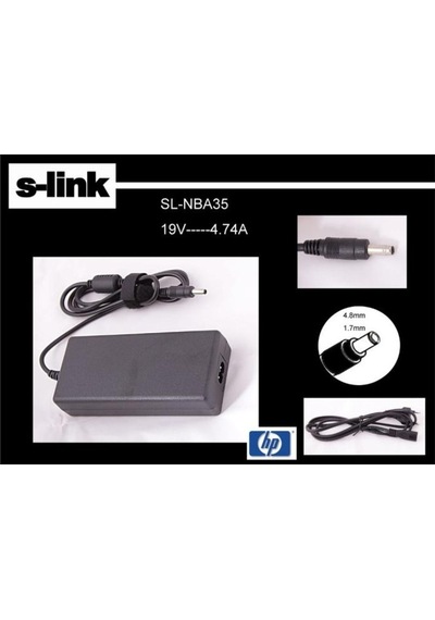 S-Link Sl-Nba35 19V 4.74A 4.8-1.7 Bullet Notebook Adaptörü (524200778)