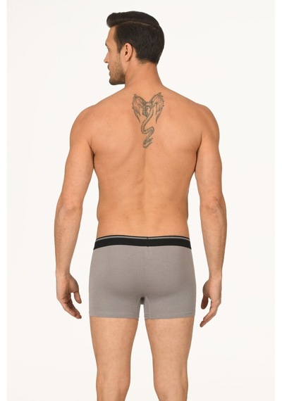 NBB Erkek Gri Penye Boxer