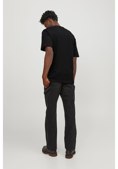 Jack & Jones Erkek Jjebradley Bisiklet Yaka Kısa Kollu %100 Pamuk T-shirt 12249319 Siyah SIYAH Siyah Jack & Jones Erkek Jjebradley Bisiklet Yaka Kısa Kollu %100 Pamuk T-shirt 12249319 Siyah SIYAH Siyah