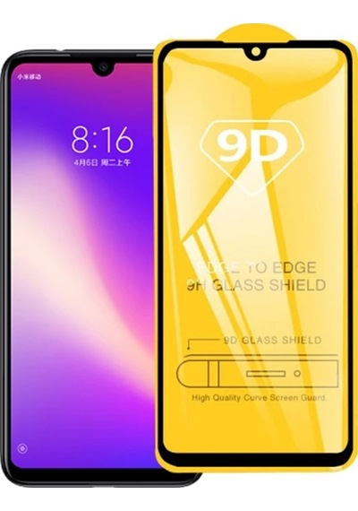 Xiaomi Redmi Note 7 9d Full Glue Tempered Cam Ekran Koruyucu- 5775