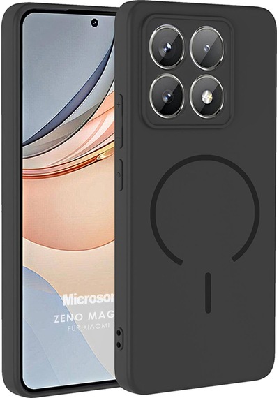Microsonic Xiaomi 14t Pro Kılıf Zeno Magsafe Siyah -
