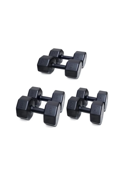 Ps Spor 3 Çift Dambıl Set 6 Kg X 2 Ad / 8 Kg X 2ad/ 10 Kg X 2 Ad