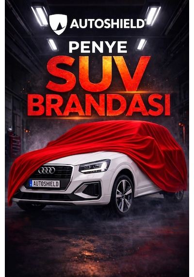 Audi Q2 Serisi Premium Penye Suv Araç Brandası Kalın Kumaş Garaj Brandası Oto Araç Koruma Örtüsü Kır