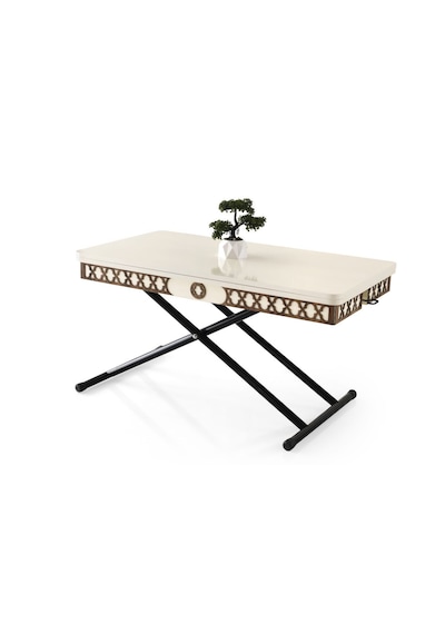 Sefa Home 7 Kademeli Yemek Masası 234 Ekru