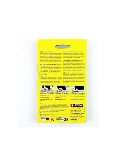 Noch 7043 Çiçeklenen Çayır Öbekleri, Sarı Flok, Mini Set Xl, 42 Adet, 9 Mm Diorama Malzemesi-58262