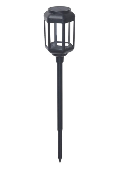 Led'li Güneş Enerjili Aydınlatma, Şeffaf Siyah, 41 Cm Diğer