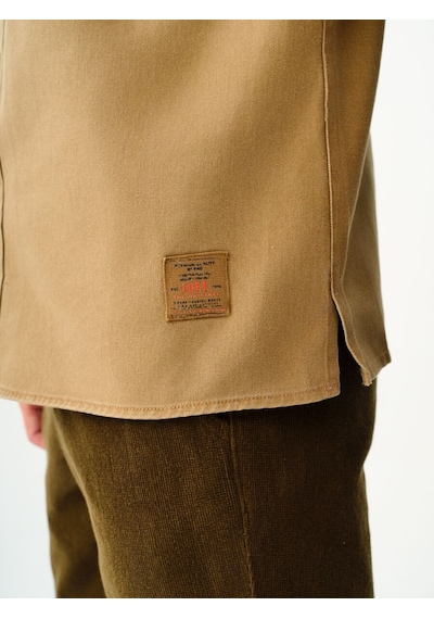 LOFT Relax Fit Erkek Gömlek U.kol Camel