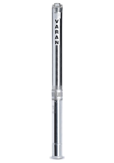 Varan 4sd 4/40 Motorlu Paslanmaz 4" Derin Kuyu Pompası 5.5 Hp / 4 Kw, Trifaze 380 V, 300 Mss