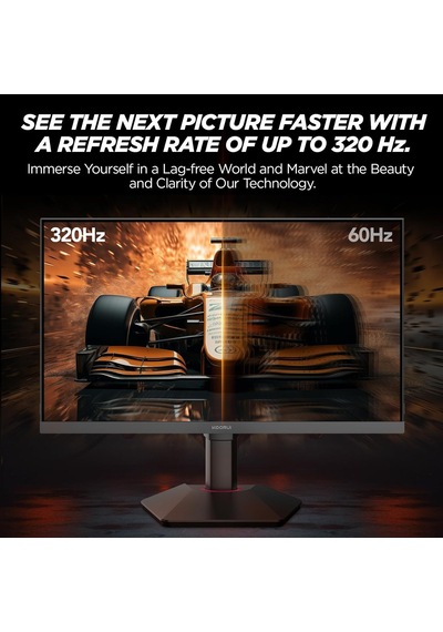 G2511e 24.5 İnç Monitör, 320hz E-spor Monitörü, Ips Fhd 1080p, Adaptive-sync, 2x Hdmı 2.0 + Dp 1.4,%99 Srgb, Profes