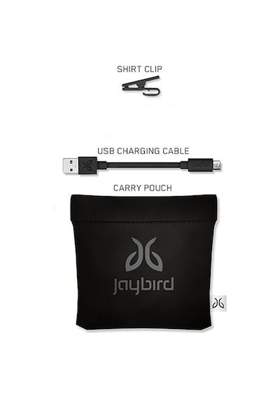 Jaybird Çanta + Usb To Micro B Şarj Kablosu + Siyah Yaka Klipsi