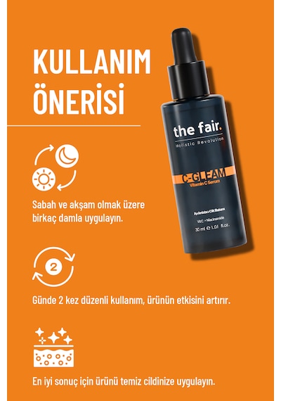 the fair. C*gleam Gözenek Bakımı Cilt Serumu %2 Vitamin C +%2 Niacinamide 30 ML