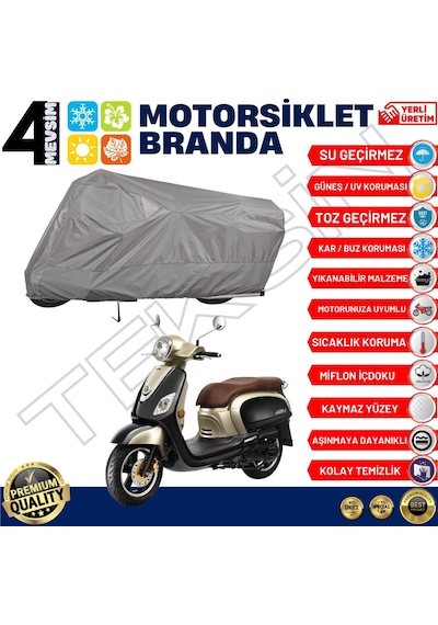 Sym Fiddle 3 125 Çantalı Motosiklet Brandası Motor Branda (549837850)