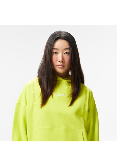 Unıted4 Side Zip Kadın Sarı Hoodie