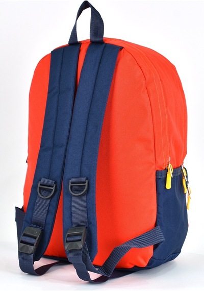 Fossil Unisex Çok Gözlü Günlük Seyahat Okul Sırt Çantası Turuncu 9504