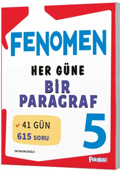 Fenomen 5. Sınıf Her Güne Bir Paragraf Fenomen Yayınları