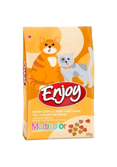 Multicolor Tavuklu Kedi Maması 10 Kg