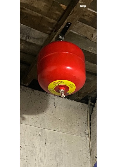 12 Kg 2 Adet Tatfun Söndürme Sistemi