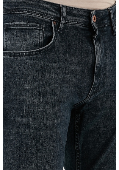 Buratti Pamuklu Slim Fit Yüksek Bel Dar Paça Jeans Erkek Kot Pantolon 3300C45Tokyo Mavi