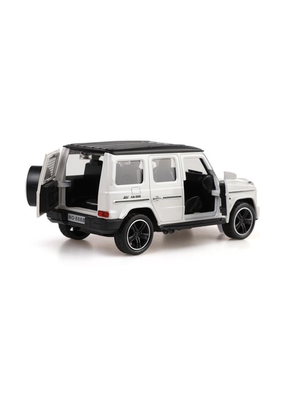 Vardem Kut.çek Bırak 1:32 Işıklı Ve Sesli Metal Jeep - Beyaz