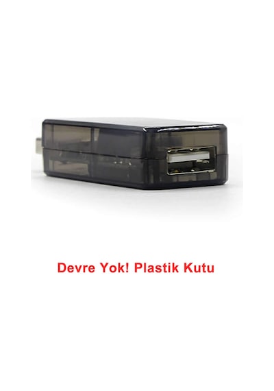 Plastik USB Adum Devre Kutusu  Şeffaf Elektronik Proje Ürün Adum3