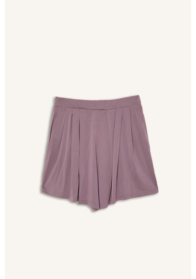 Defacto Ultra Yumuşak Standart Fıt Sporcu Kısa Paça Gül Rengi Modal Şort H1233ax26hsbr346 Bordo-br346