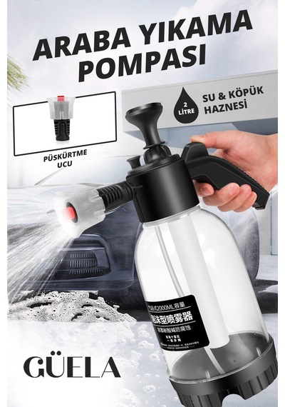Basınçlı Çok Fonksiyonlu El Pompası Köpük Püskürtme Sıvı Püskürt