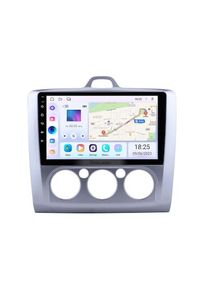 Ford Focus 2 Manuel 1999-2008 Uyumlu Multimedya Navigasyon Usb Kamera Carplayer 4 Ram