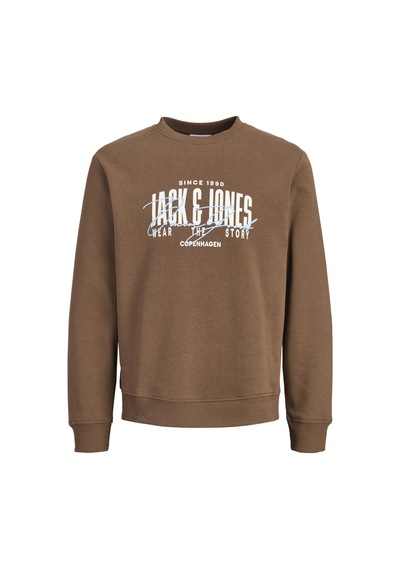 Jack&jones Erkek Göğüs Baskılı Bisiklet Yaka Uzun Kollu Sweatshirt - Aero - 12298492 Cocoa-big Print-1274743 Jack&jones Erkek Göğüs Baskılı Bisiklet Yaka Uzun Kollu Sweatshirt - Aero - 12298492 Cocoa-big Print-1274743