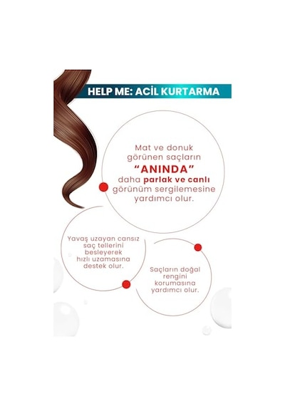 Butter Help Me Acil Kurtarma Su Bazlı Saç Serumu