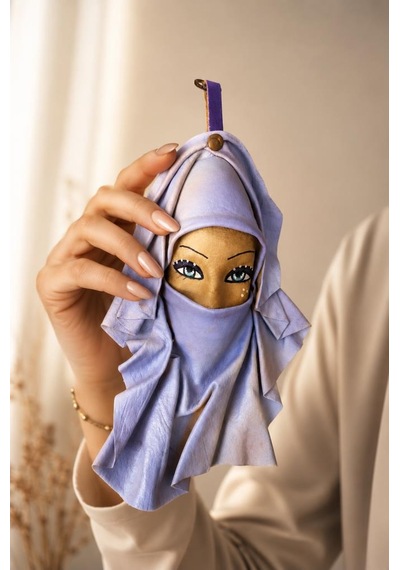 El Yapımı Deri Maske Duvar Süsü Bohem Ev Dekoru