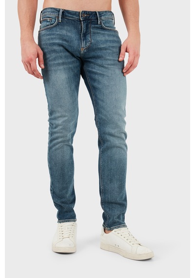 Emporio Armani Pamuklu Slim Fit Kot Pantolon Erkek Kot Pantolon Em000121 Af29662 Mb002 Lacivert Emporio Armani Pamuklu Slim Fit Kot Pantolon Erkek Kot Pantolon Em000121 Af29662 Mb002 Lacivert