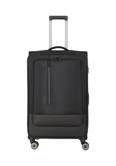 Travelite Crosslite 5.0 4w Trolley L Körüklü Büyük Boy Valiz Siyah