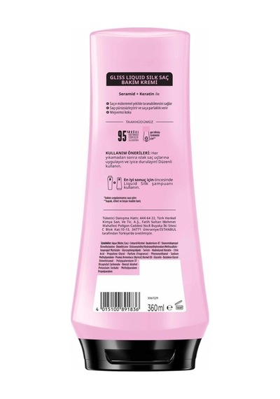 Liquid Silk Saç Bakım Kremi 360 Ml
