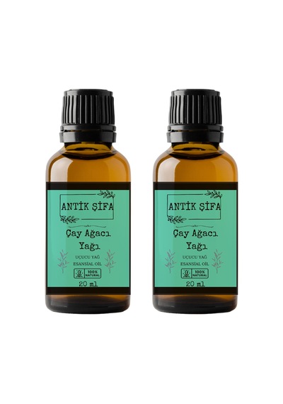 %100 Saf Çay Ağacı Yağı - 2 X 20ml 20 ML