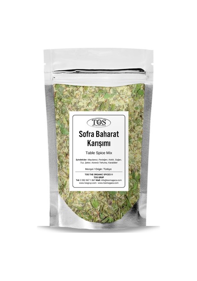 Tos The Organic Spices Sofra Baharat Karışımı 500 G