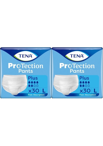 Tena Protection Pants Plus Emici Külot Yetişkin Bezi L 60 Adet