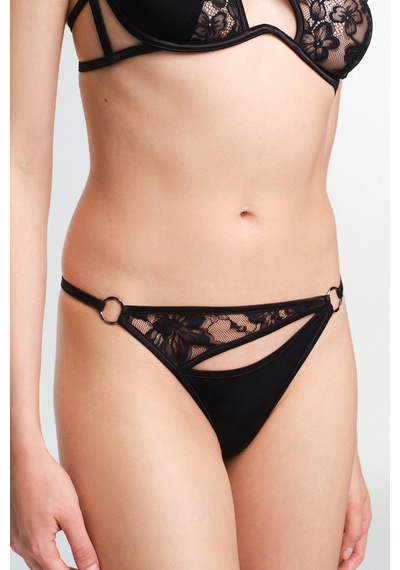 Penti Siyah Vera String Külot
