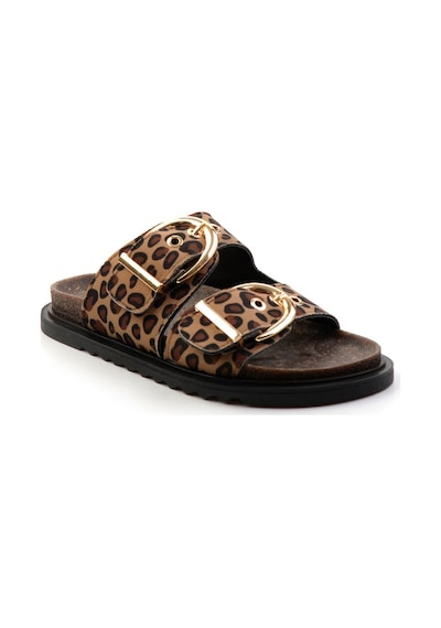 Bambi Leopar Kadın Terlik K04688002872 Leopar