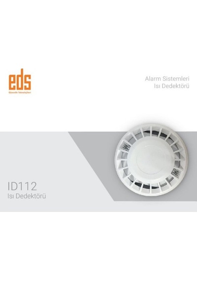 Eds Id112 5 Pimli Otomatik Reset Özellikli Isı Dedektörü