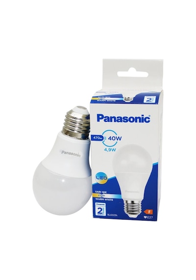 Led Ampul - Sarı Renk - E27 Duy Çok Renkli