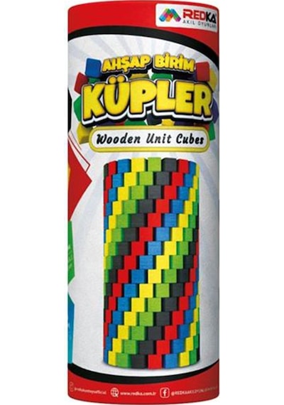 5459 Ahşap Birim Küpler