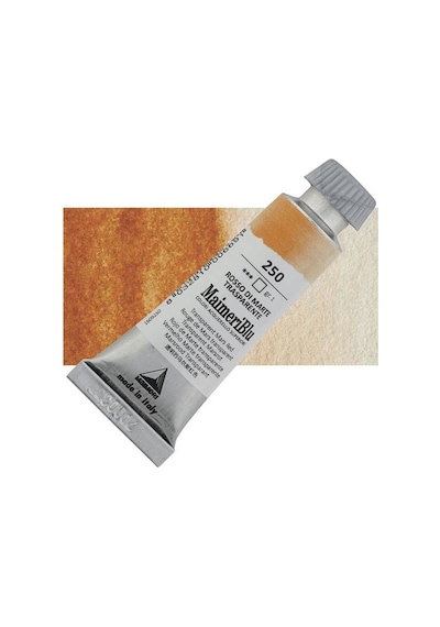 Maimeri Blu Tüp Sulu Boya 12 Ml S1 No 250 Transparent Mars Red