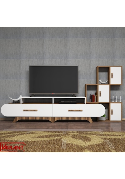 Variant Flora Duvar Raflı Tv Ünitesi (210589042)