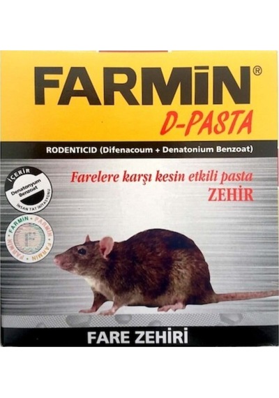 Farmin D- Pasta Fare Zehiri Ve Haşere 90 G