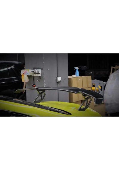 Bmw Universal Dtm Vorstainer Spoyler, Piano Black Abs Plastik 3 P