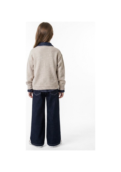Xo Kids Kız Çocuk 4lu Alt Üst Takım 7-14 Yaş 3912-4912 Bej