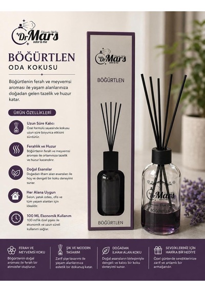 Bo G U Rtlen Aromalı Çubuklu Oda Kokusu 100 Ml Diğer