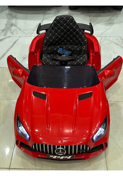 Mercedes Gt Akülü Araba 12 Volt 1-6 Yaş Önerilir. Kırmızı