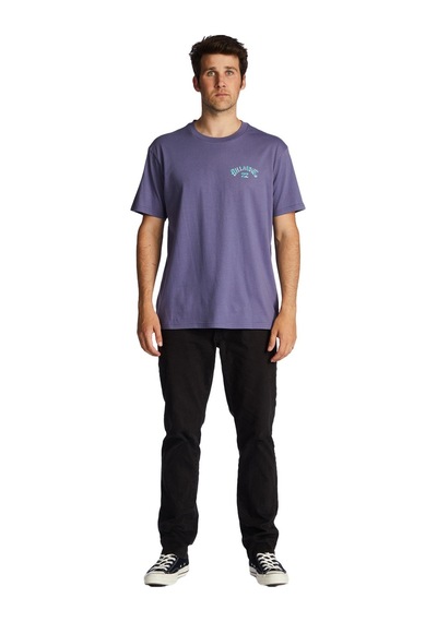 Billabong Arch Fill Erkek Tişört Mor